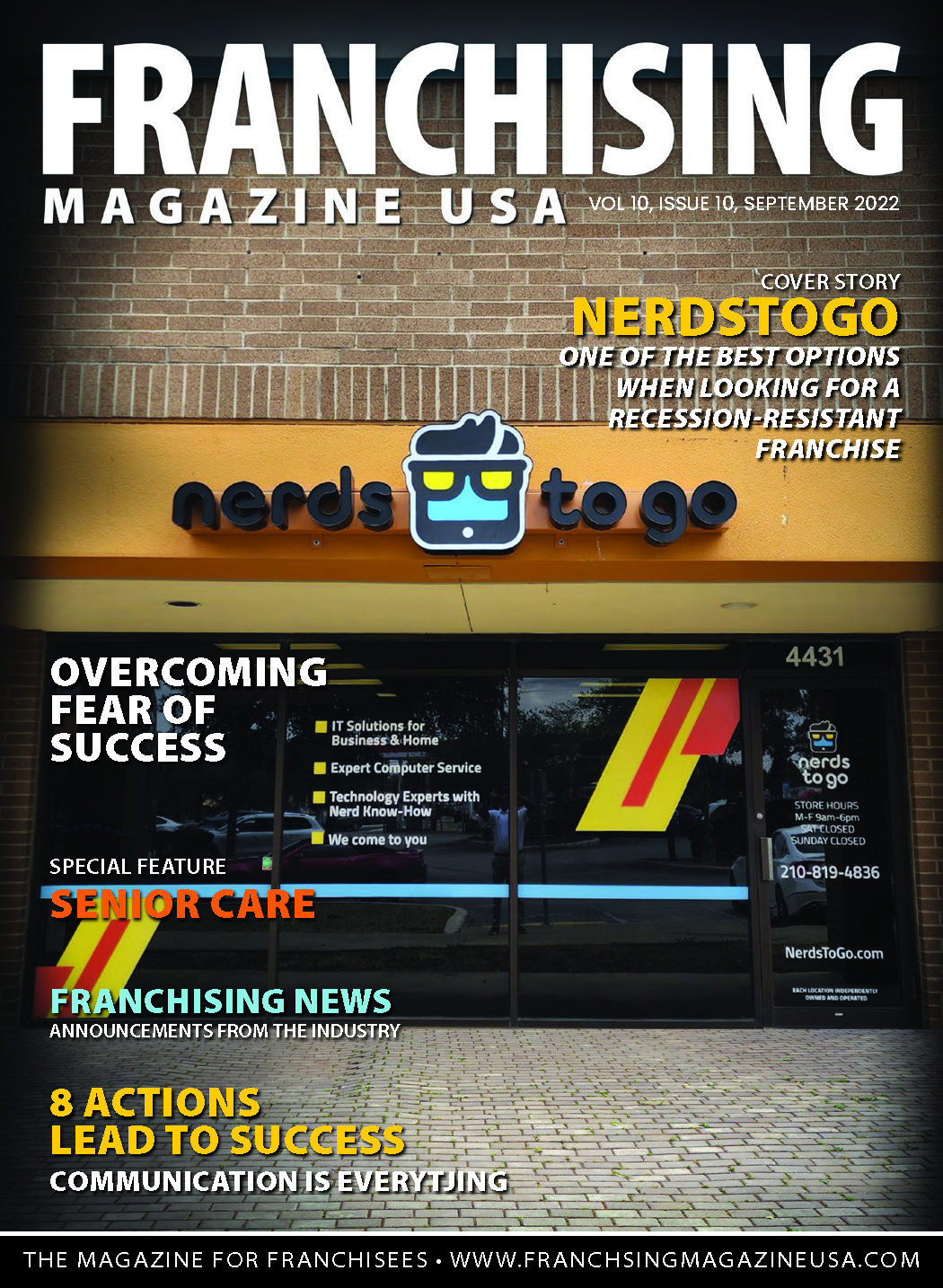 Franchising Magazine USA Front Cover