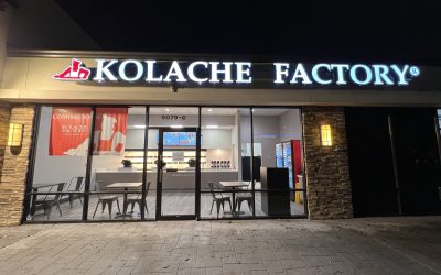 KOLACHE FACTORY MOVES BACK INTO THE MEMORIAL AREA  Local Bakery-Café Opens New Store in Hedwig Village