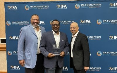 Carl Williams, Russel Thomas, and Mark McCain of Athletic Republic Capitol Region Awarded Franchisee of the Year by International Franchise Association