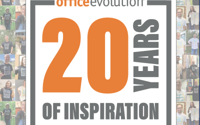 OFFICE EVOLUTION CELEBRATES 20 YEARS OF BUSINESS AND ANNOUNCES PLANS FOR EXPANSION 