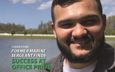Former Marine Sergeant Finds Success at Office Pride