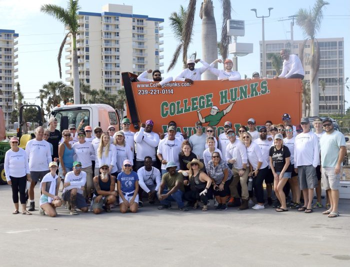 College HUNKS Owners Try to Reason with Hurricane Season